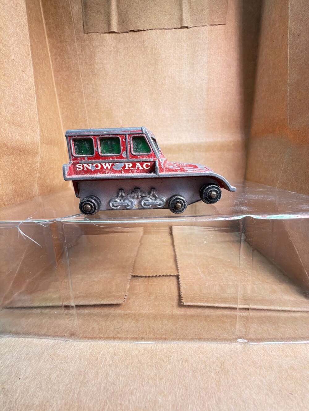 Matchbox Lesney No. 35 Snow-Trac Red Vintage Diecast Toy